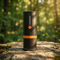 Mini-broyeur électrique portable en aluminium à prix d'usine – Articles promotionnels pour le bureau