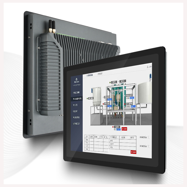 12.1 Inch Edge Computing Industrial Panel Touch Screen PC Single Board Computer with AI RK3588 Android 13 6COM GPIO Dustproof