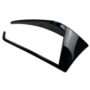 Car Window Weather Shields Piano Black Plastic For Volkswagen Golf 7.5 2016-19 R400 Rear Bumper Canard Modification - Product Image 5