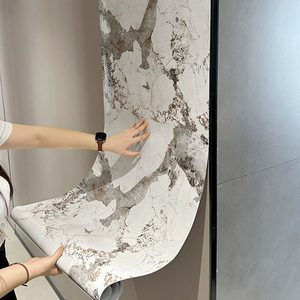 Rouleau de papier peint en <span class=keywords><strong>vinyle</strong></span> PVC autocollant mural moderne <span class=keywords><strong>imitation</strong></span> <span class=keywords><strong>marbre</strong></span> texturé mousse décorative - Product Image 2