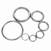 Stainless Steel Polished Welded O Ring Round Ring