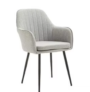 Fauteuils multifonctionnels populaires de boucle de chaise de vanité avec des chaises de salle à manger de jambes en métal pour le restaurant - Product Image 1