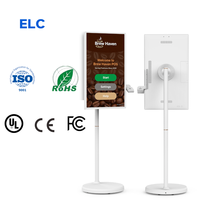 Terminal de Punto de Venta con Pantalla Táctil de 24, 27 y 32 Pulgadas para Restaurantes, Sistema de Pedidos y Pagos Autoservicio para Comida Rápida, con Soporte de Piso