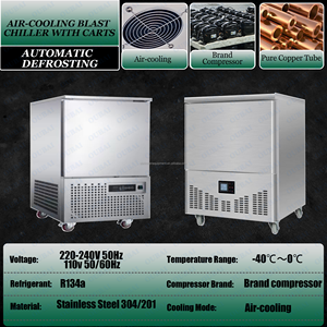 ตู้แช่แข็งแบบเร่งด่วน 5 ชั้น -40 องศา สำหรับเกี๊ยวและเนื้อสัตว์ ตู้แช่แข็งแบบเร่งด่วนสำหรับอุตสาหกรรมและพาณิชย์ - Product Image 5