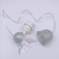 Lampe suspendue créative personnalisée Ruyi DT-007 pour salon, en plastique et cuivre, légère, sans batterie, 250V, garantie 3 ans