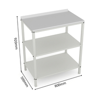 Armoire d'évier utilitaire minimaliste moderne Homniture pour cuisine, buanderie et usage commercial