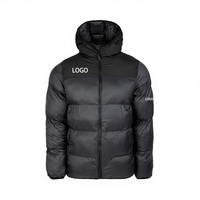 Vestes d'hiver matelassées pour hommes personnalisées, de haute qualité, légères, pour l'extérieur, en tailles plus grandes