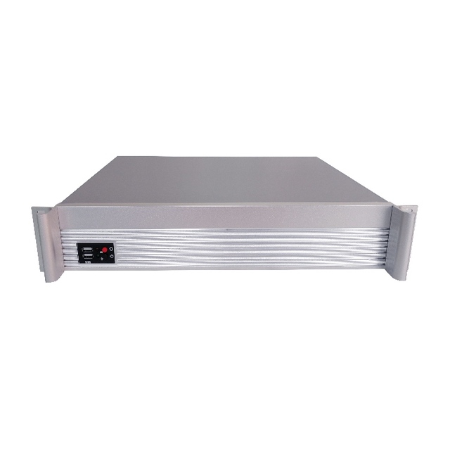 2U Rack Type Industrial Control Equipment Instrument Firewall Aluminum Panel Rackmount Server Chassis Computer case