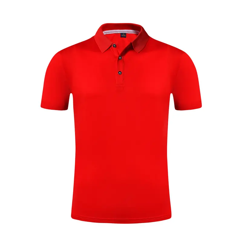 Factory Supply Custom Brand Solid Color Blank Golf t Shirt For Men Business Quick Dry Plain Polo T-shirt