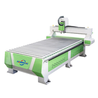 Routeur CNC Jinan Mosencnc 1325 pour le traitement du bois, broche simple, 3 axes, système de commande Mach3 avec engrenages et moteur
