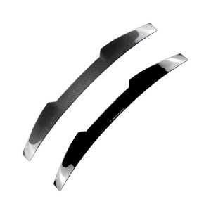 Aileron de coffre arrière BMW en fibre de carbone, texture noire piano, style lame ABS, 2004-2010 E60 - Product Image 2