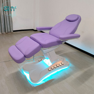 Silla de dermatología ajustable de 3 motores para salón de spa, estética eléctrica, mesa facial, cama de masaje y cama cosmética - Product Image 2
