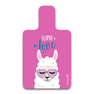 Rosa Animal <span class=keywords><strong>de</strong></span> dibujos animados Lama Alpacos OEM/ODM venta al por mayor Ejercicios personalizados cubierta antideslizante Pilates Sticky Reformer Tower Mat - Product Image 1