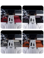 Tapis de sol de voiture en TPE multicolores à double couche, tout temps, de luxe, spécialement conçu pour BYD Dolphin