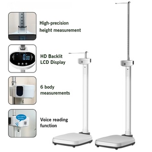 Prezzo di misurazione del peso corporeo della bilancia manuale e dell'altezza di buone prestazioni - Product Image 2