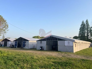 โครงเหล็กกันน้ำรูปม้าที่พักพิงแบบโมดูลาร์ทนทานสำหรับใช้ในชมรมขี่ม้า - Product Image 2