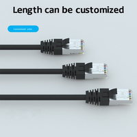 Cable de Red Kneysum de 8 Conductores, Aluminio Sólido, CAT5/CAT5e, RJ45, 1.5m, para Computadora, Router, Red Doméstica