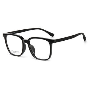 Lunettes de vue carrées E Beauty pour femmes, montures optiques, verres UV400, taille moyenne, couleur noire, pont nasal standard - Product Image 2