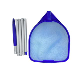 Épuisette de <span class=keywords><strong>piscine</strong></span> avec perche télescopique en aluminium réglable en 5 sections - Product Image 3