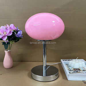 Настольная лампа в виде гриба в стиле Баухаус, винтажная, в стиле Instagram, для девочек, ретро, креативная лампа для спальни, прикроватной тумбочки, гостиной - Product Image 3