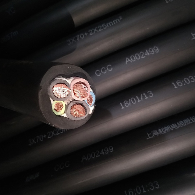 High Quality H07RN8-F Industrial Rubber Cable 450/750 V EPR Rubber Flexible Sheathed Copper Conductor Cable