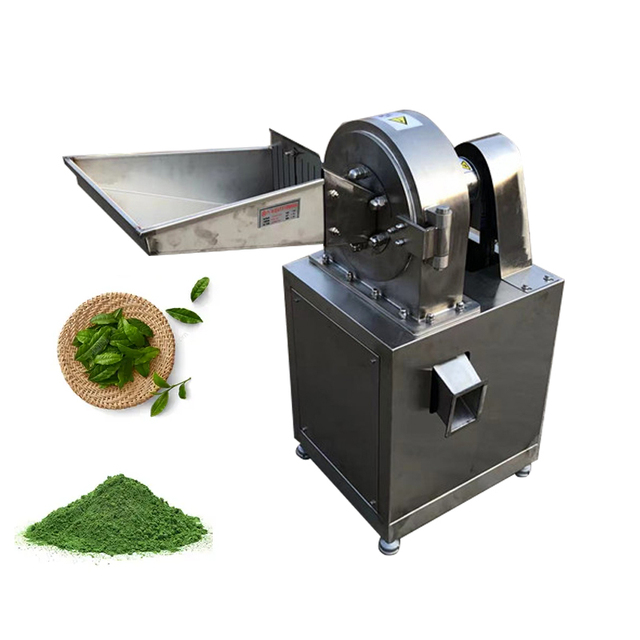Factory Industrial Electric Stainless Steel Chili Anise Leaf Grinder Tea Seed Mill Oatmeal Grinder Sugar Grinding Machine Motor
