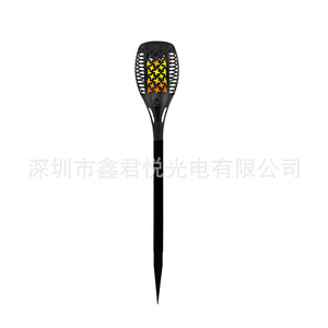 Solar Garden <b>Light</b> 33 <b>Led</b> Flame Effect Water Resistant Outdoor Patio Decorative Torch <b>Light</b> With Solar Panel And <b>Light</b> <b>Sensor</b> - Product Image 4