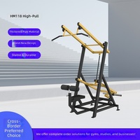 Équipement de fitness d'intérieur YST : Appareil de musculation multifonctionnel (Presse pectorale assise, Extension de jambes, Traction dorsale) avec tubes en acier épaissi, Nouveau design