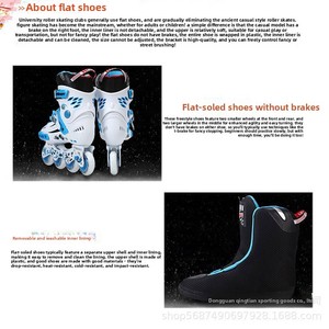 <span class=keywords><strong>Patins</strong></span> <span class=keywords><strong>à</strong></span> <span class=keywords><strong>roulettes</strong></span> en ligne unisexes pour adultes, niveau débutant, professionnel, freestyle, slalom, <span class=keywords><strong>patins</strong></span> <span class=keywords><strong>à</strong></span> glace avec tige en microfibre et semelle extérieure en caoutchouc - Product Image 4
