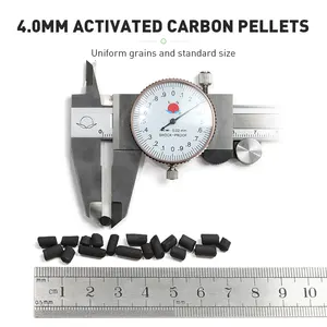 CTC 50 Activated Carbon Charcoal Pellet 4 Mm Made From Bituminous Coal