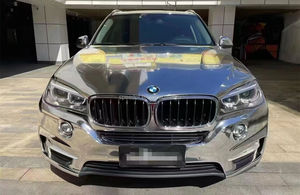 Lucide bolle senza aria estensibili PVC rivestimento posteriore in carta argento specchio cromato pellicola in vinile - Product Image 3