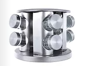 8pcs pots-2 couches-Rack rond