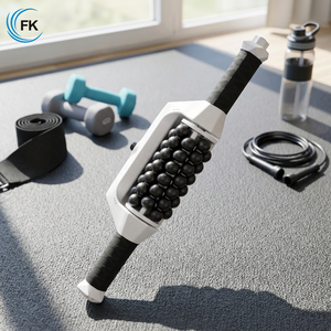 Masajeador de fascia recargable por USB con rodillo de bolas interno, máquina de drenaje linfático para relajación muscular profunda - Product Image 6