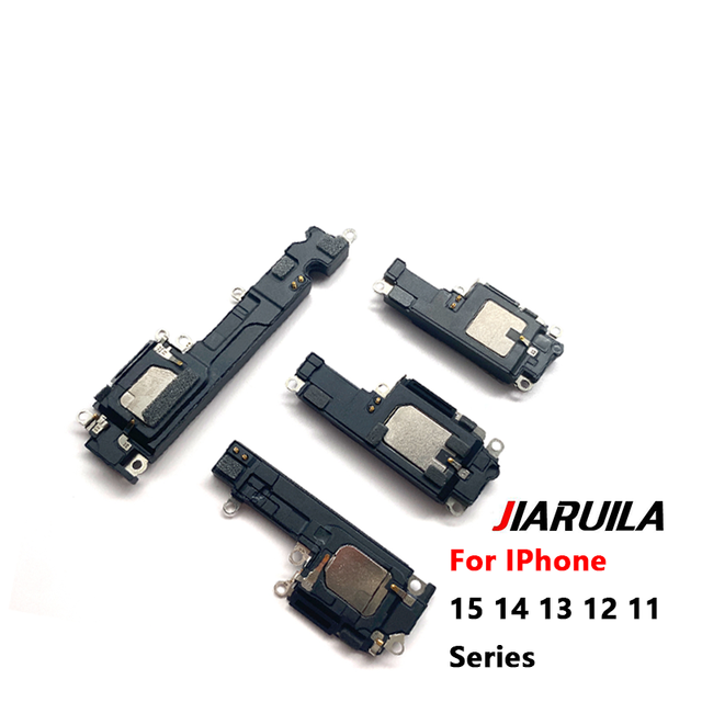 JIARUILA Loud Speaker Buzzer for IPhone 15 14 Plus 13 12 Mini 11 Pro Max Replacement Ringer Speaker Spare Parts Wholesale