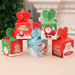 Angemessener Preis Kleine biologisch abbaubare stapelbare Geburtstag Hochzeit Eve Papier Verpackung Schokolade Geschenk Candy Boxen Weihnachts box