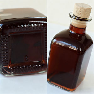 Tùy Chỉnh Thiết Kế Nhà Máy Sang Trọng Giá Bán Buôn Krystal Rõ Ràng Rượu Vang Rượu Vodka Chai Với Nút Chai Biểu Tượng Tùy Chỉnh End Chai Thủy Tinh - Product Image 4