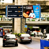 Écran d'affichage LED pour panneau publicitaire RosyLED, extérieur, étanche, P3, pleine couleur, 16 bits, module LED SMD1415, avec système de contrôle Novastar