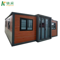 Maison portable sûre et sécurisée Maison en conteneur extensible pliable personnalisable Maison en conteneur