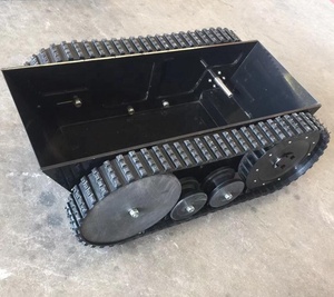 Đường Cao Su Robot Nhỏ (140*30 * Mực Số), Hệ Thống Đi Bộ Robot Crawler Tự Động - Product Image 4