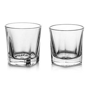 9.5oz hình học cơ sở cốc thủy tinh rõ ràng thanh tinh thần Tumbler ngũ giác <span class=keywords><strong>Whisky</strong></span> đá Kính - Product Image 6