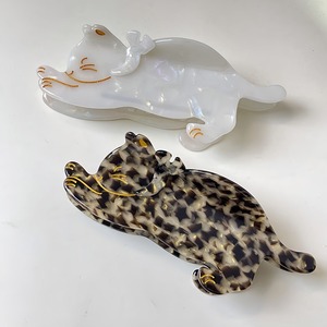 Pinces à cheveux en acétate de style européen et américain, motif animal de dessin animé mignon, couleurs et emballages personnalisés pour femmes, vente en gros - Product Image 4