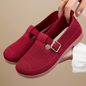 Nuove Sneakers Casual Casual da donna scarpe da passeggio per Fitness traspiranti con fibbia per mamma e anziani - Product Image 1