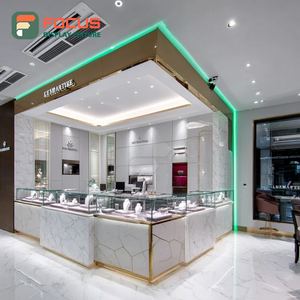 Muebles Modernos para Exhibición de Joyería, Vitrina de Metal para Mostrador de Centro Comercial - Product Image 3