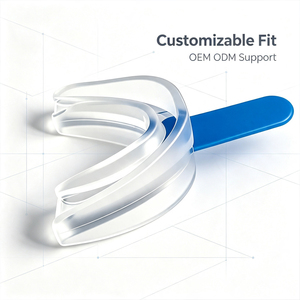 Protège-dents <span class=keywords><strong>de</strong></span> <span class=keywords><strong>nuit</strong></span> en silicone moulable anti-grincement et anti-ronflement - Product Image 2