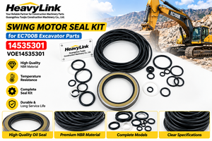EC700B <b>Swing</b> Motor Seal Kit 14535301 Excavator Spare Parts NBR Rubber Seal Ring <b>Set</b> for Construction Machinery - Product Image 2