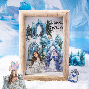 25 Fogli/Confezione Serie Diario Invernale Incantato Adesivi Decorativi Autoadesivi a Tema Invernale per Decorazioni Festive - Product Image 4