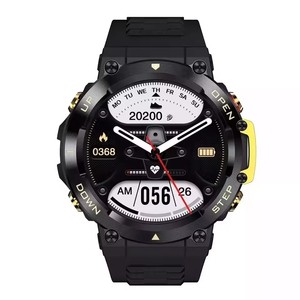 Montre intelligente pour hommes <span class=keywords><strong>AK45</strong></span> étanche à l'eau profonde IP68 Sports de plein air montres sang oxygène BT appel téléphonique montre android - Product Image 6