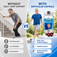 Complément alimentaire en gélules souples pour le confort articulaire et la capsule articulaire 500mg 100 unités OEM ODM Marque privée Fournisseur en gros