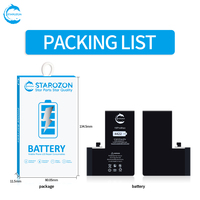 Batterie de téléphone STAROZON pour iPhone 15 Pro Max Plus, protection de charge, respectueuse de l'environnement, qualité fiable
