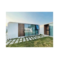 Maison flottante préfabriquée en verre Zhentai préfabriquée contient ferme maison préfabriquée préfabriquée